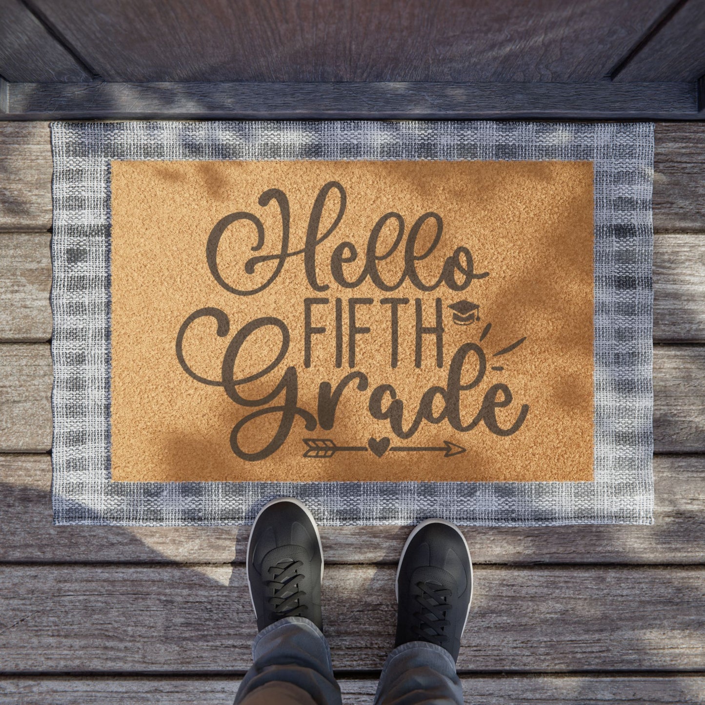 Hello 5th Grade Doormat