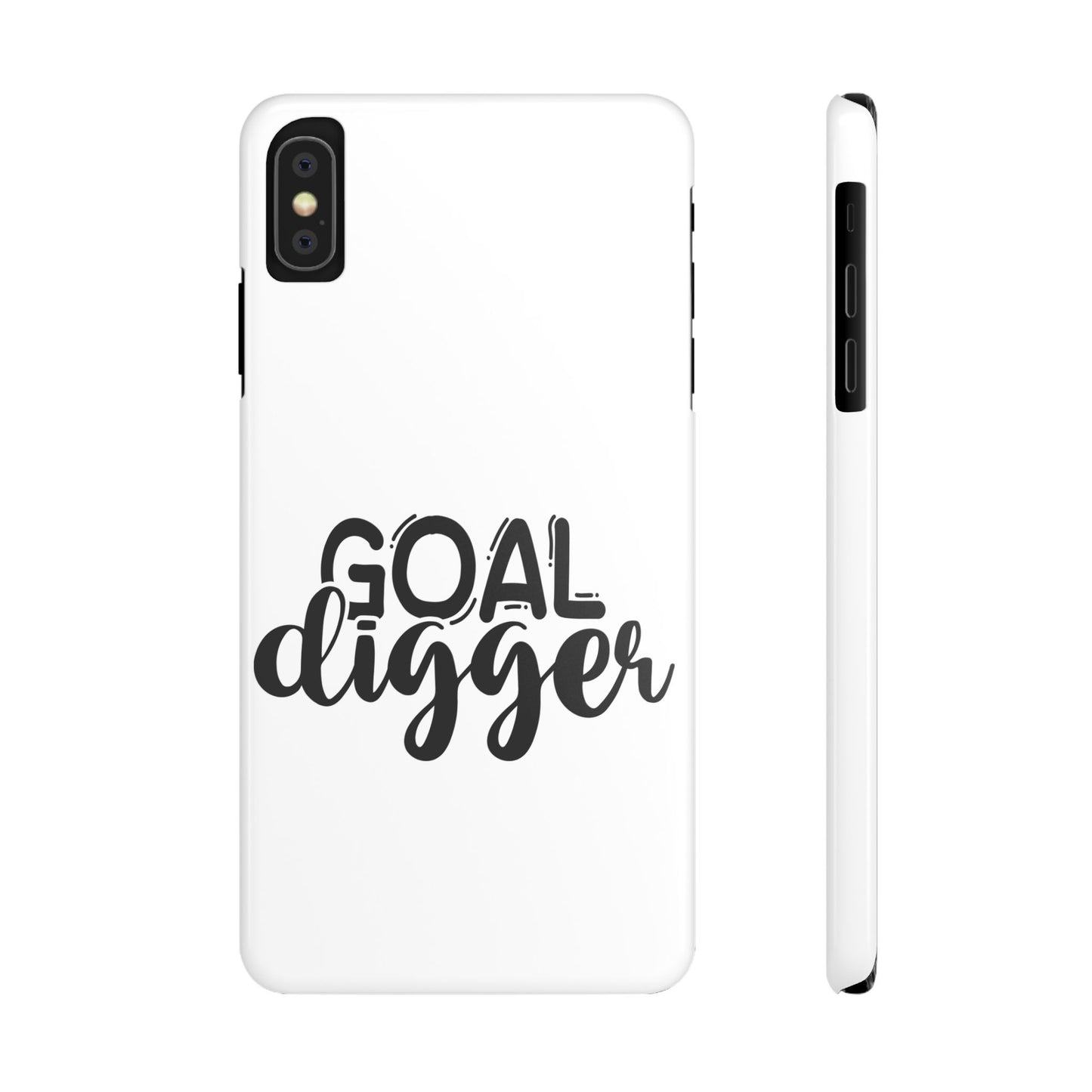 Goal Digger Slim Phone Cases