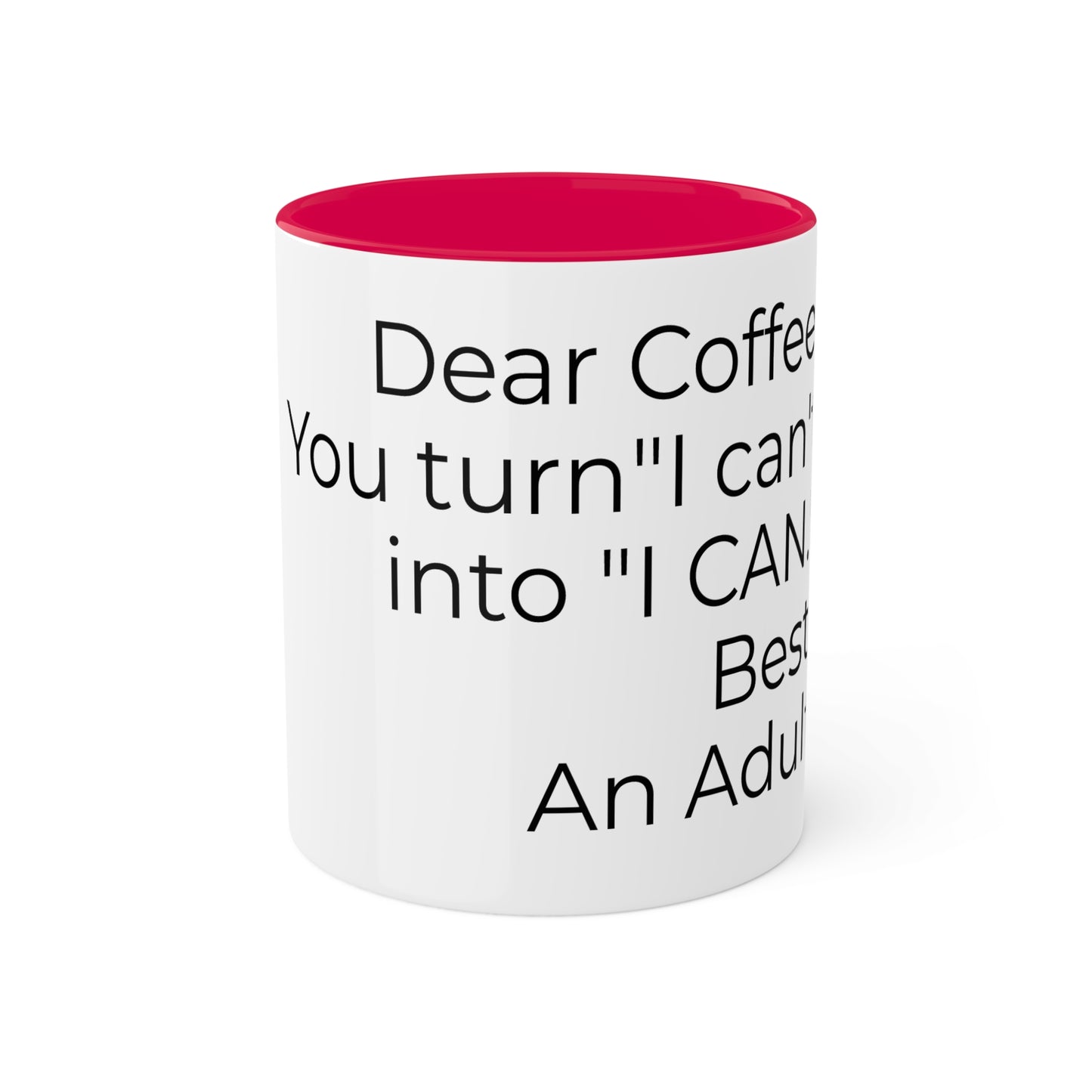 Dear Coffee Colorful Mugs, 11oz