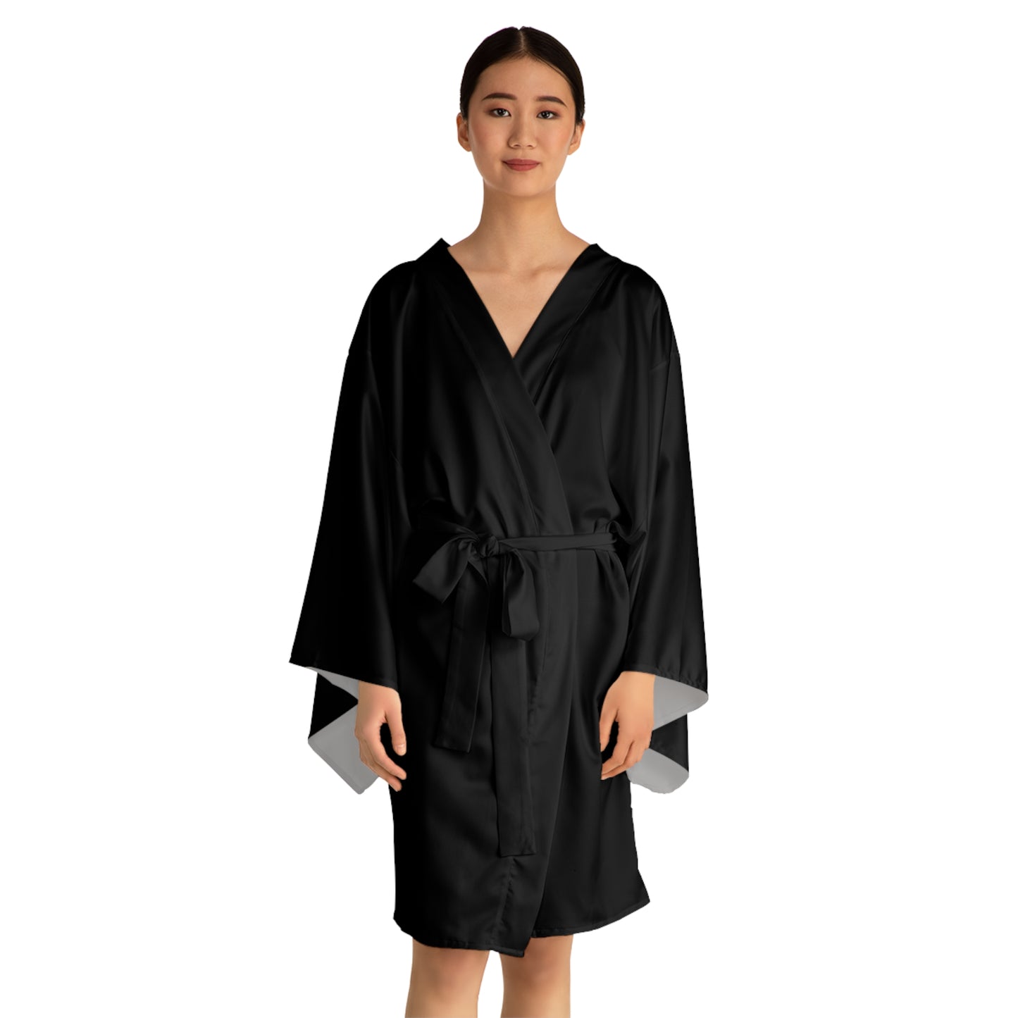 Long Sleeve Kimono Robe (AOP)