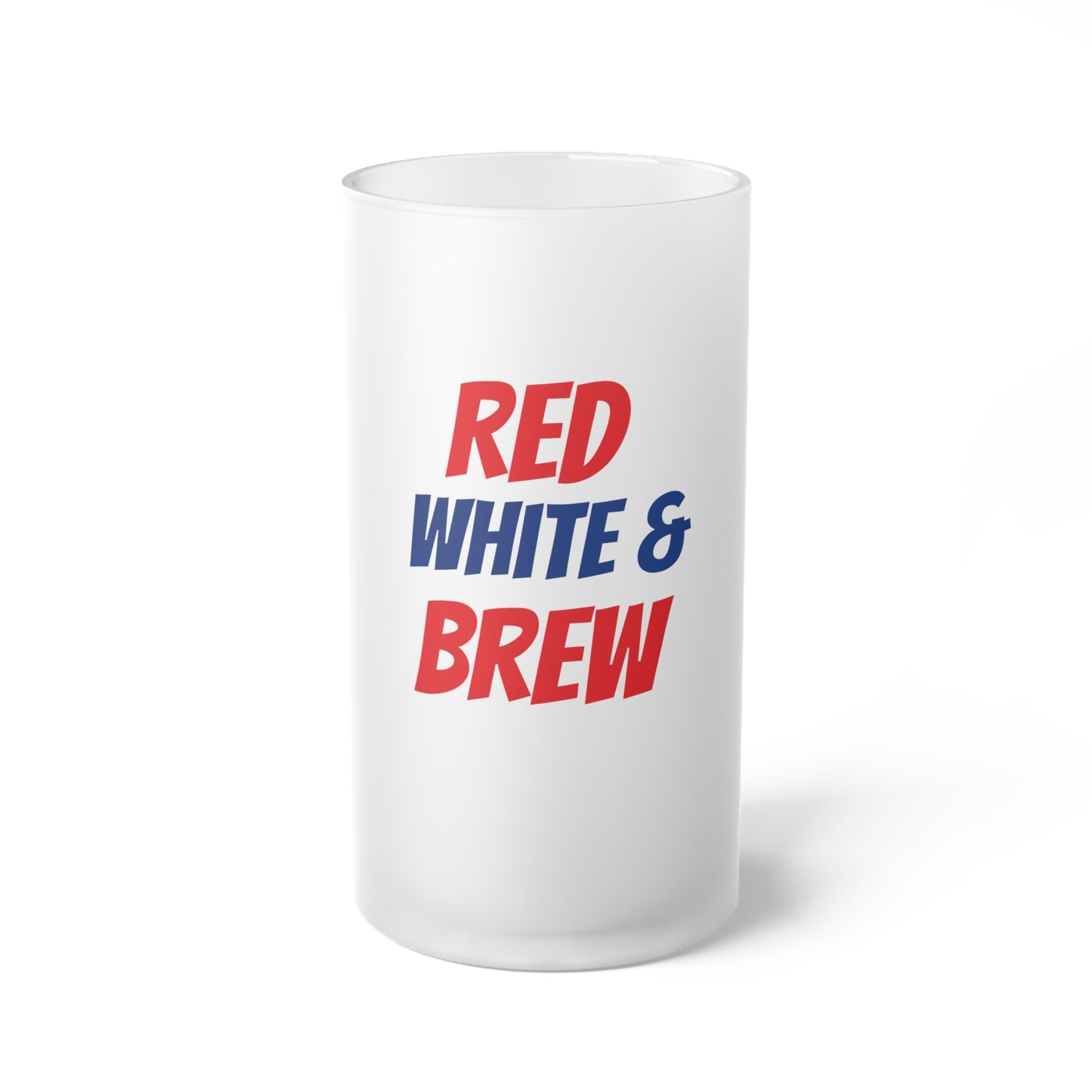 Frosted Glass Beer Mug