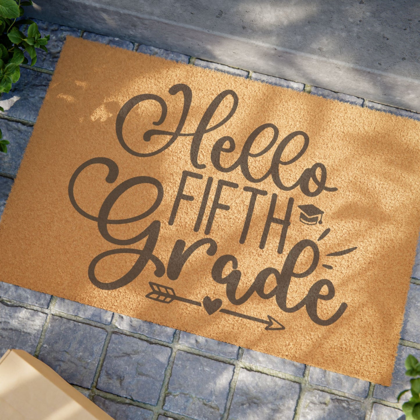 Hello 5th Grade Doormat