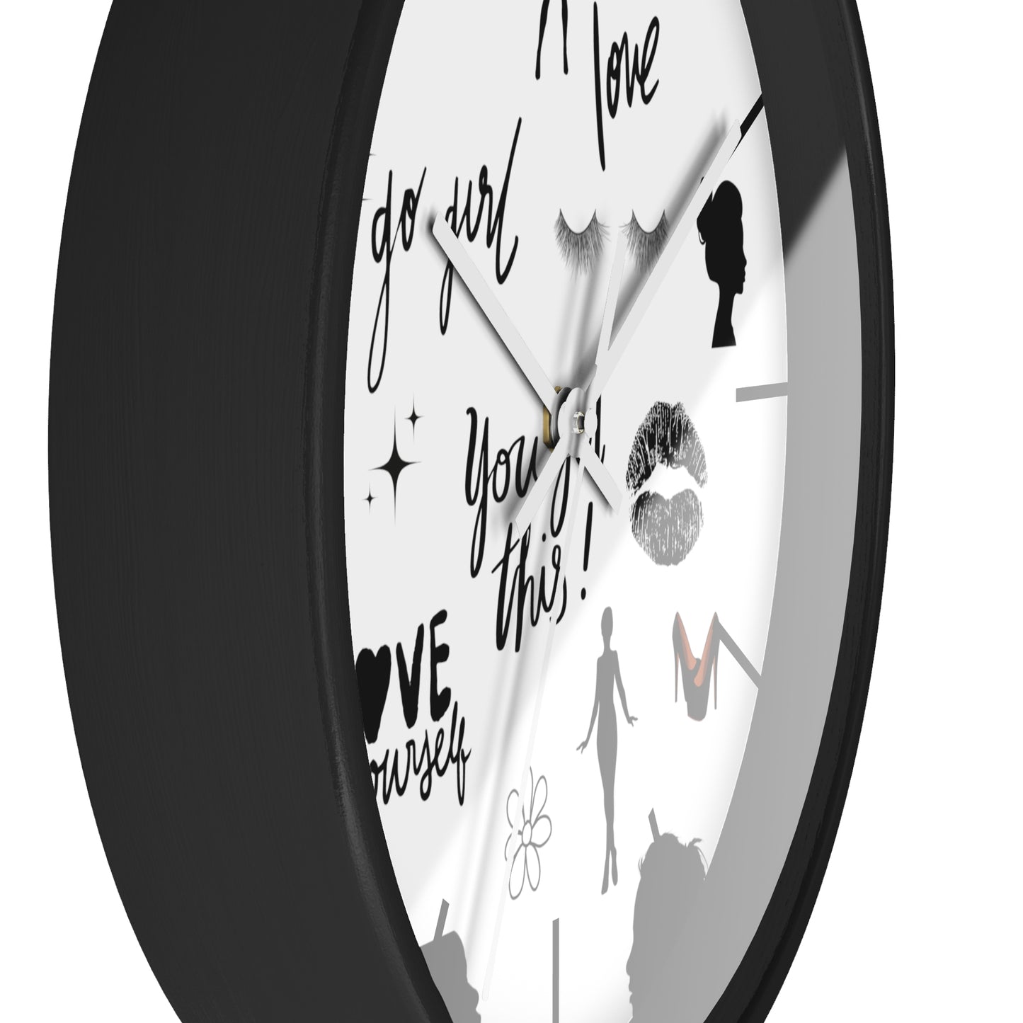 Go Girl Wall Clock