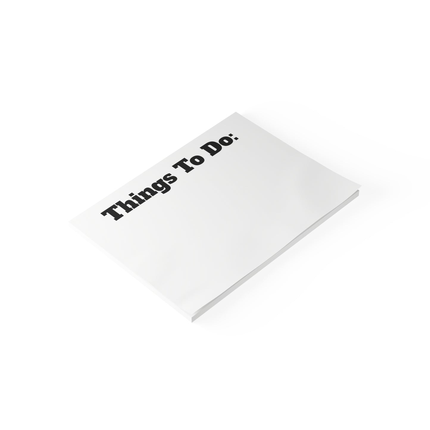 Things To Do Post-it® Note Pads