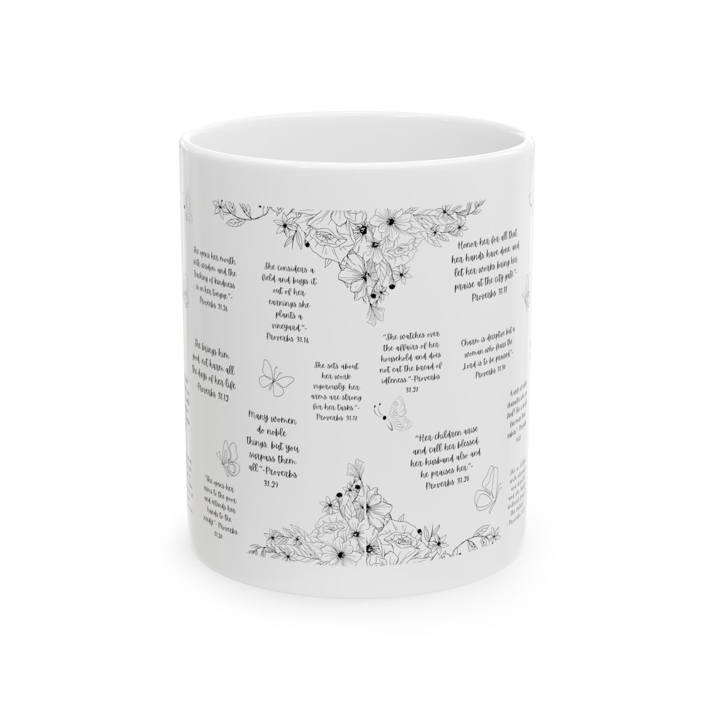 Proverbs 31 Woman Mug, (11oz, 15oz)