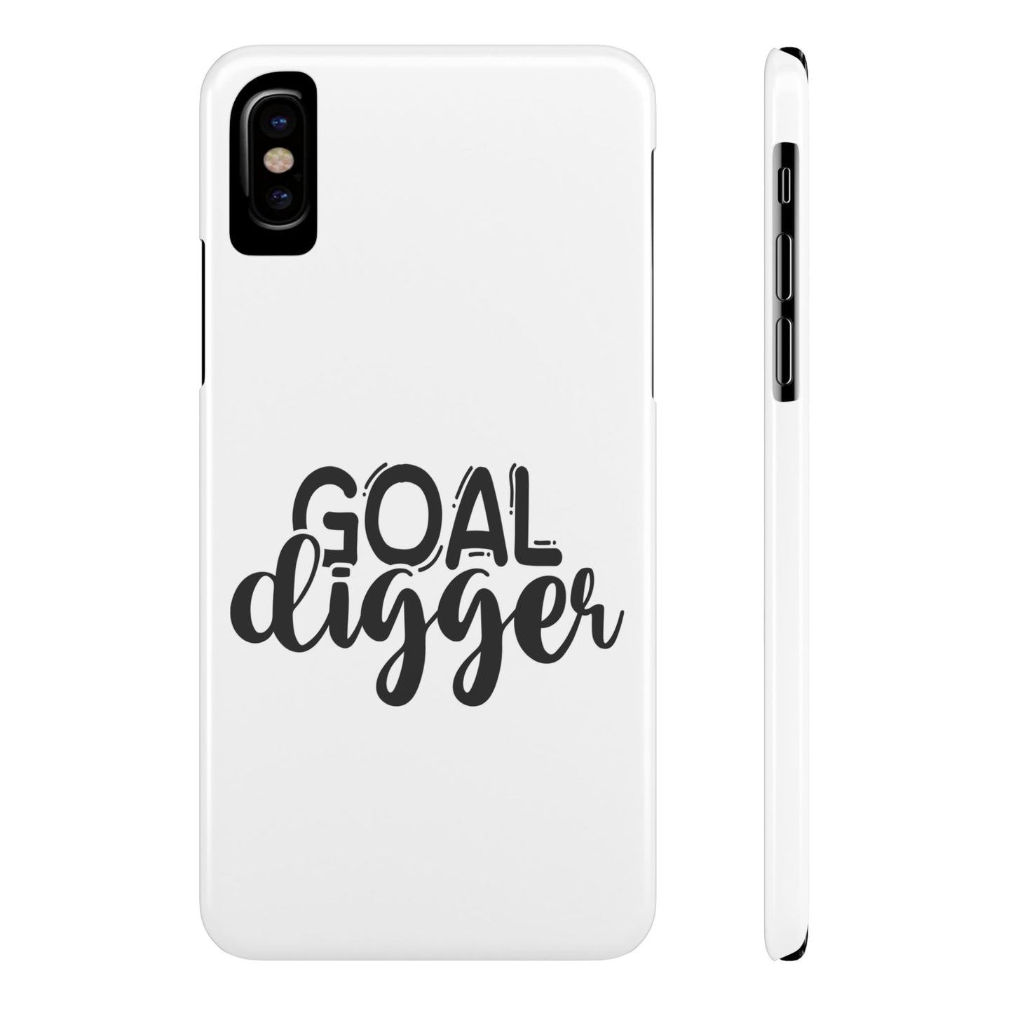 Goal Digger Slim Phone Cases