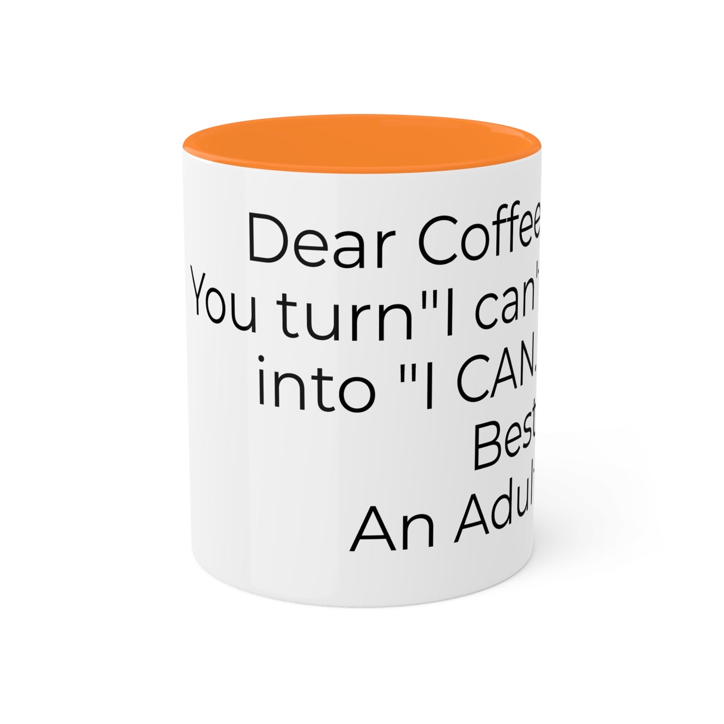 Dear Coffee Colorful Mugs, 11oz