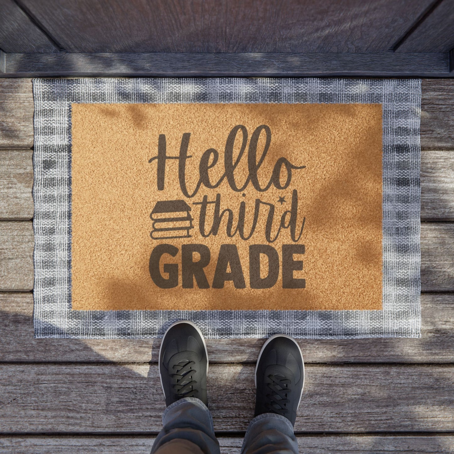 Hello 3rd Grade Doormat