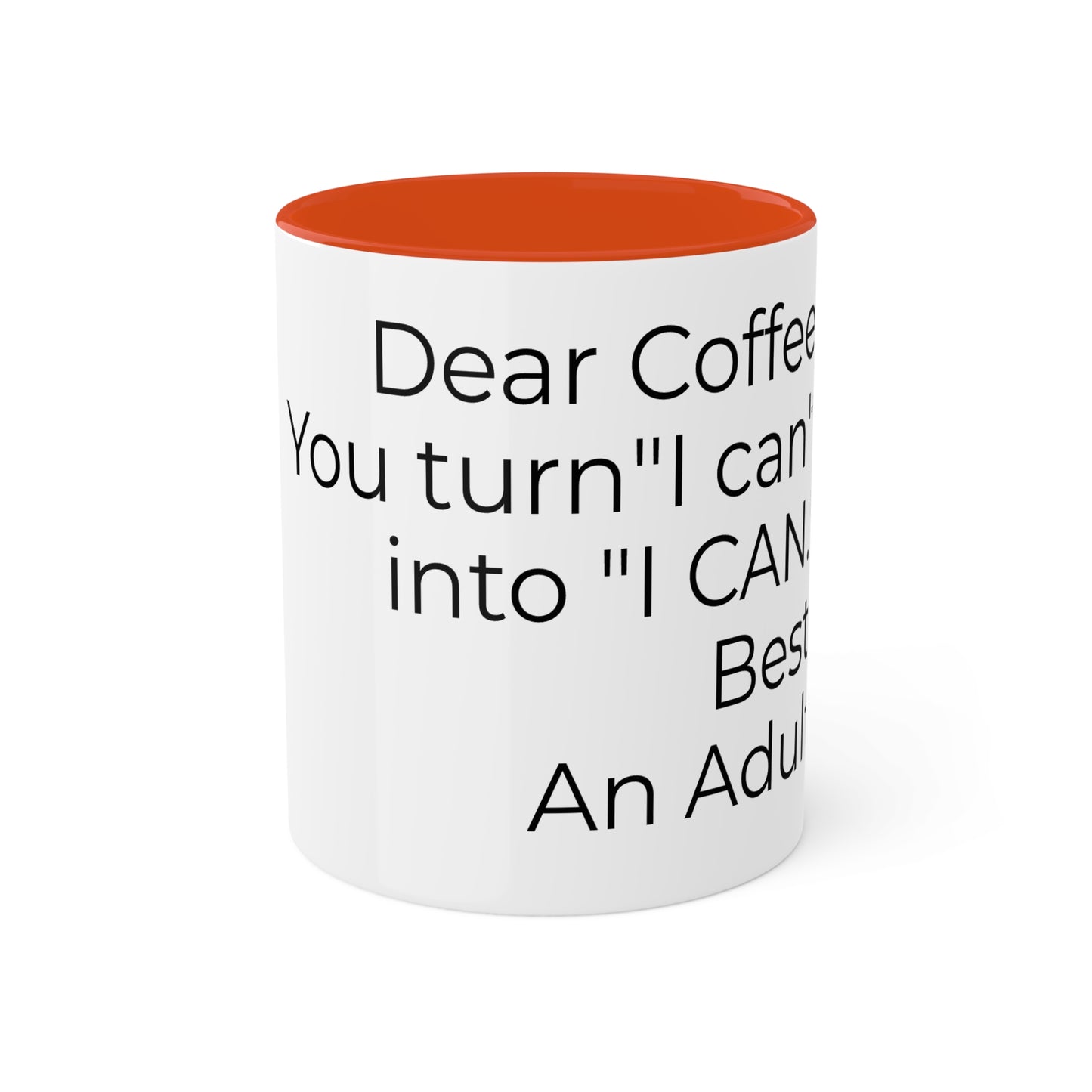 Dear Coffee Colorful Mugs, 11oz