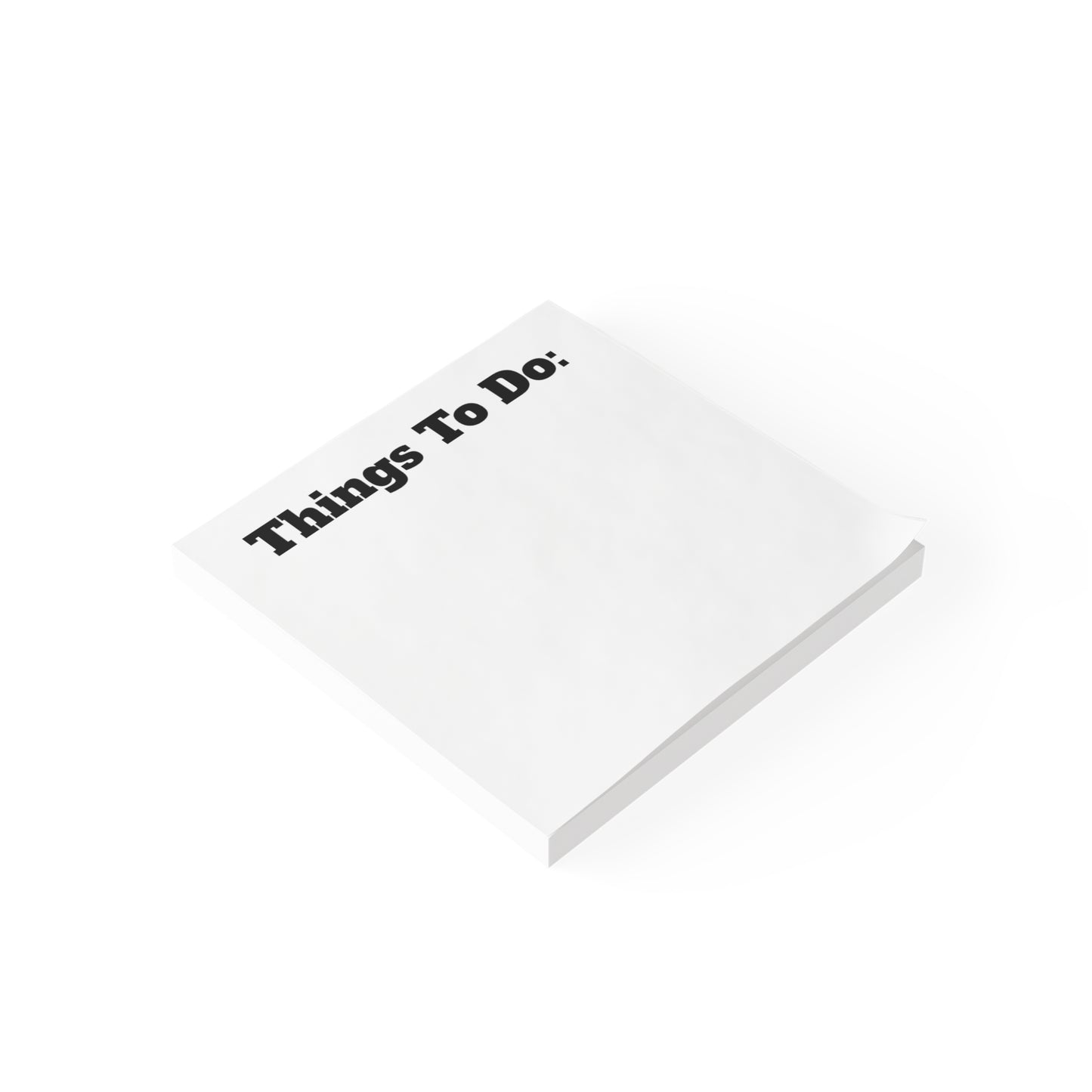 Things To Do Post-it® Note Pads
