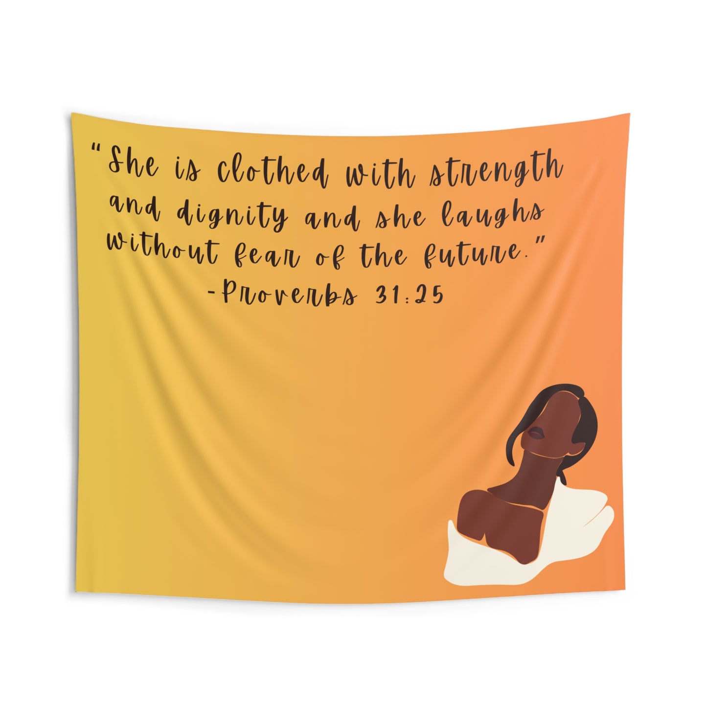 Proverbs 31 Woman Indoor Wall Tapestries