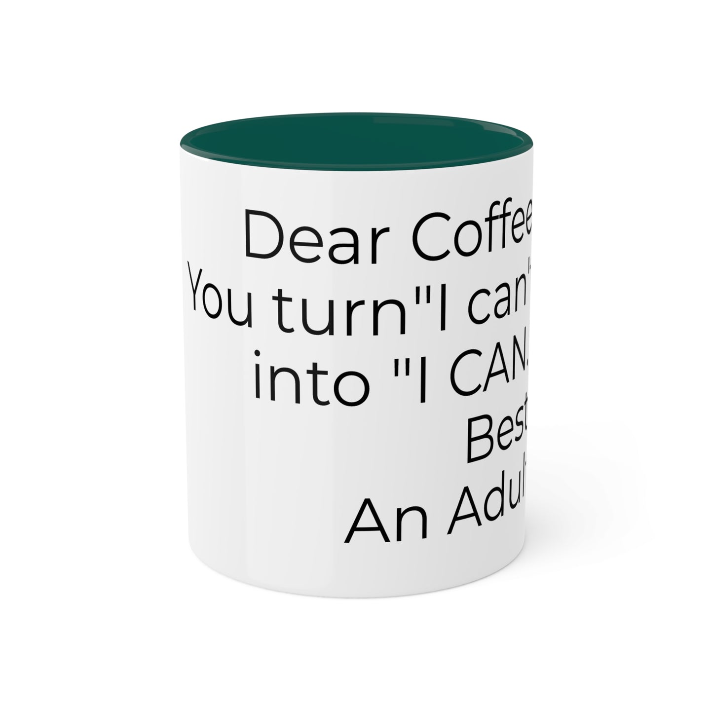 Dear Coffee Colorful Mugs, 11oz