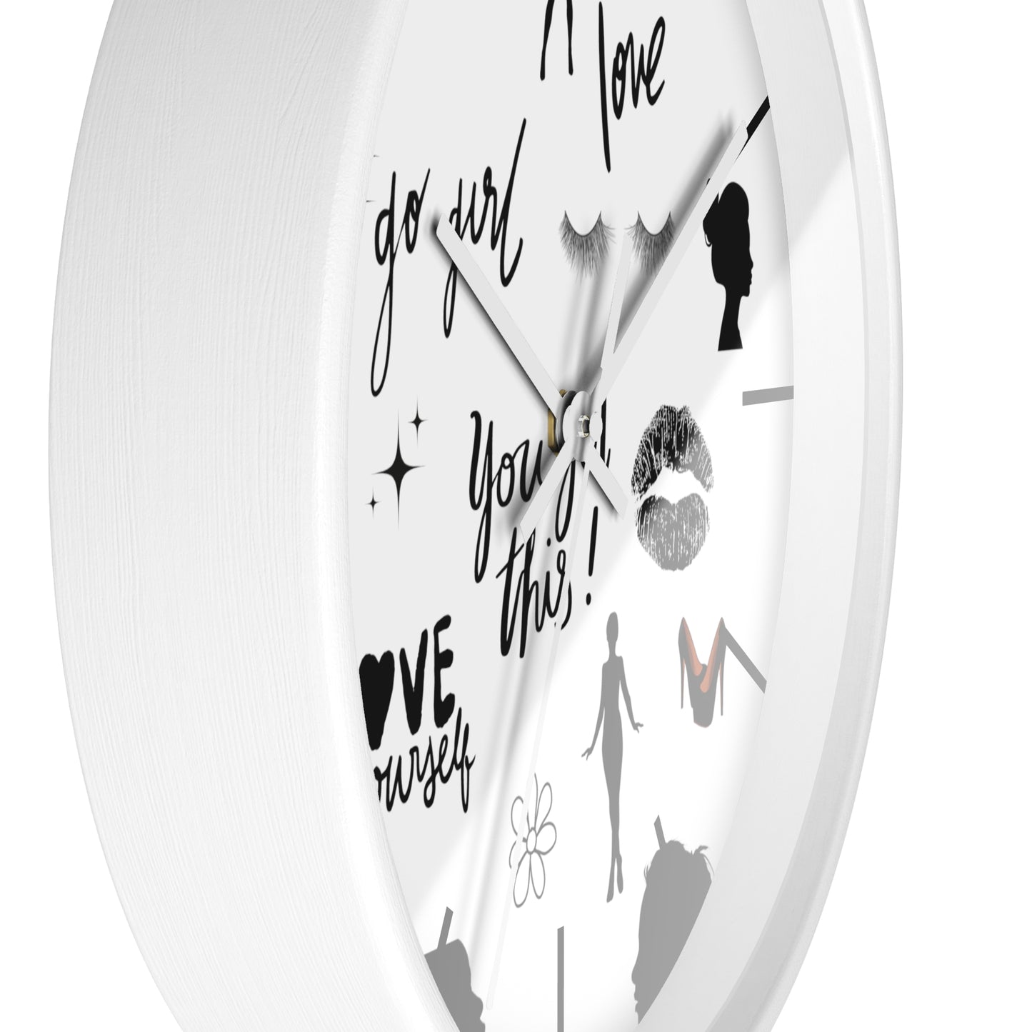 Go Girl Wall Clock