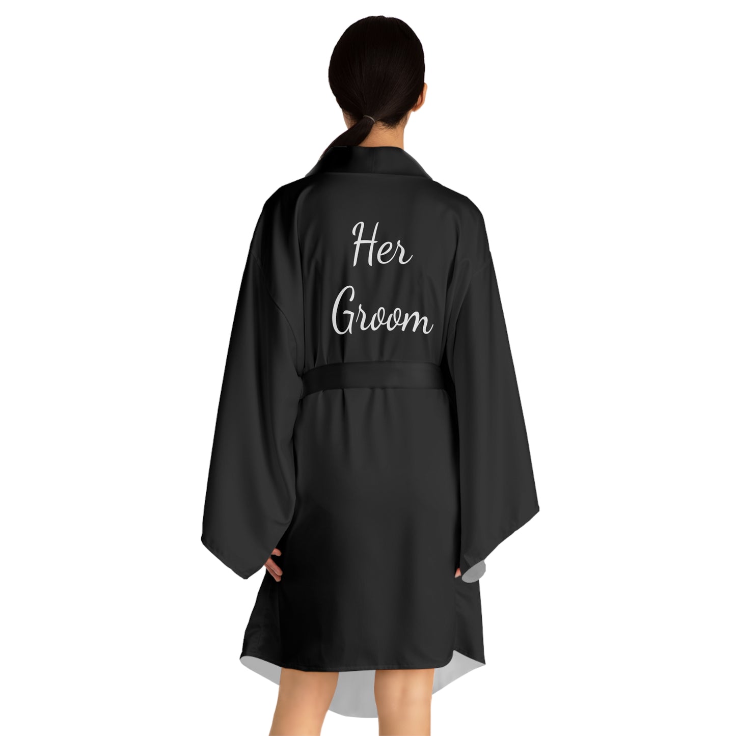 Long Sleeve Kimono Robe (AOP)