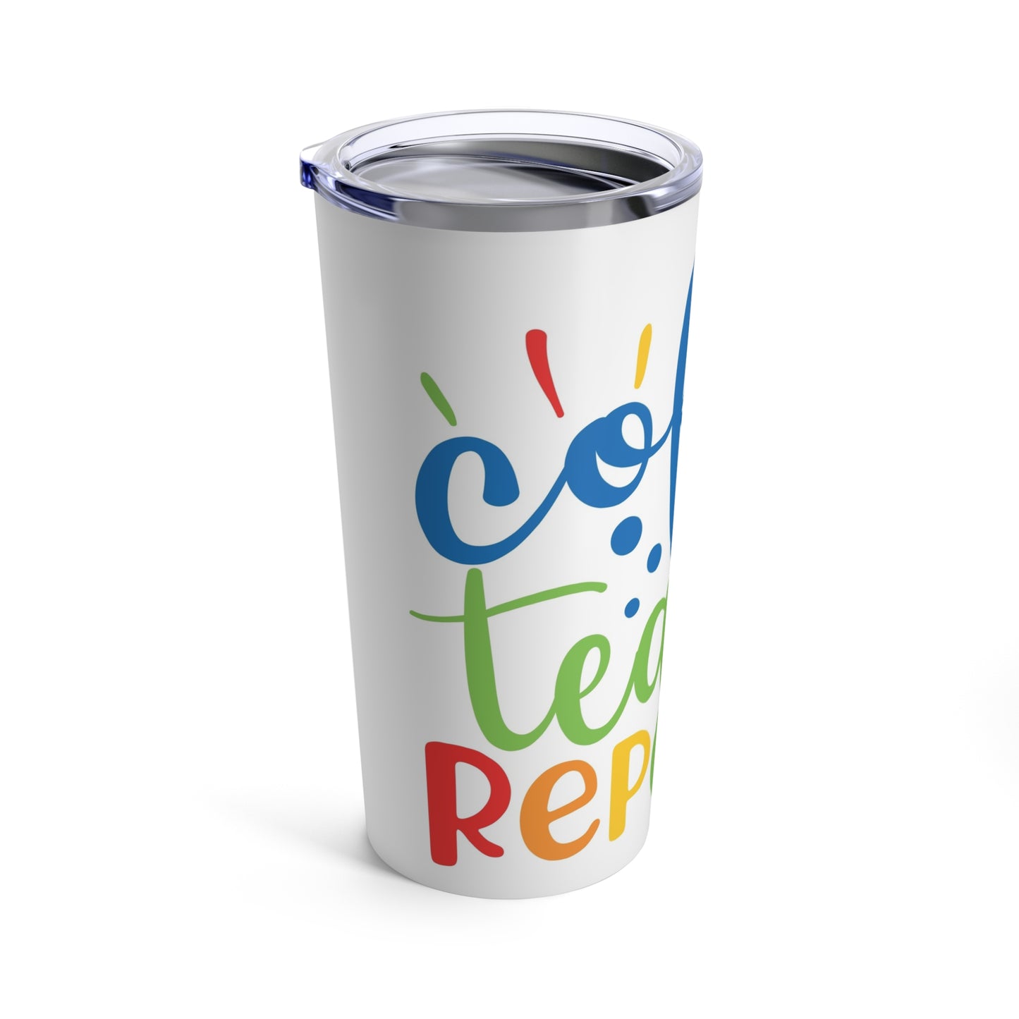 Coffee Teach Repeat Tumbler 20oz