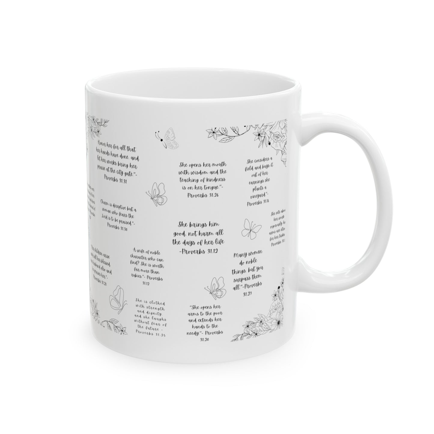 Proverbs 31 Woman Mug, (11oz, 15oz)